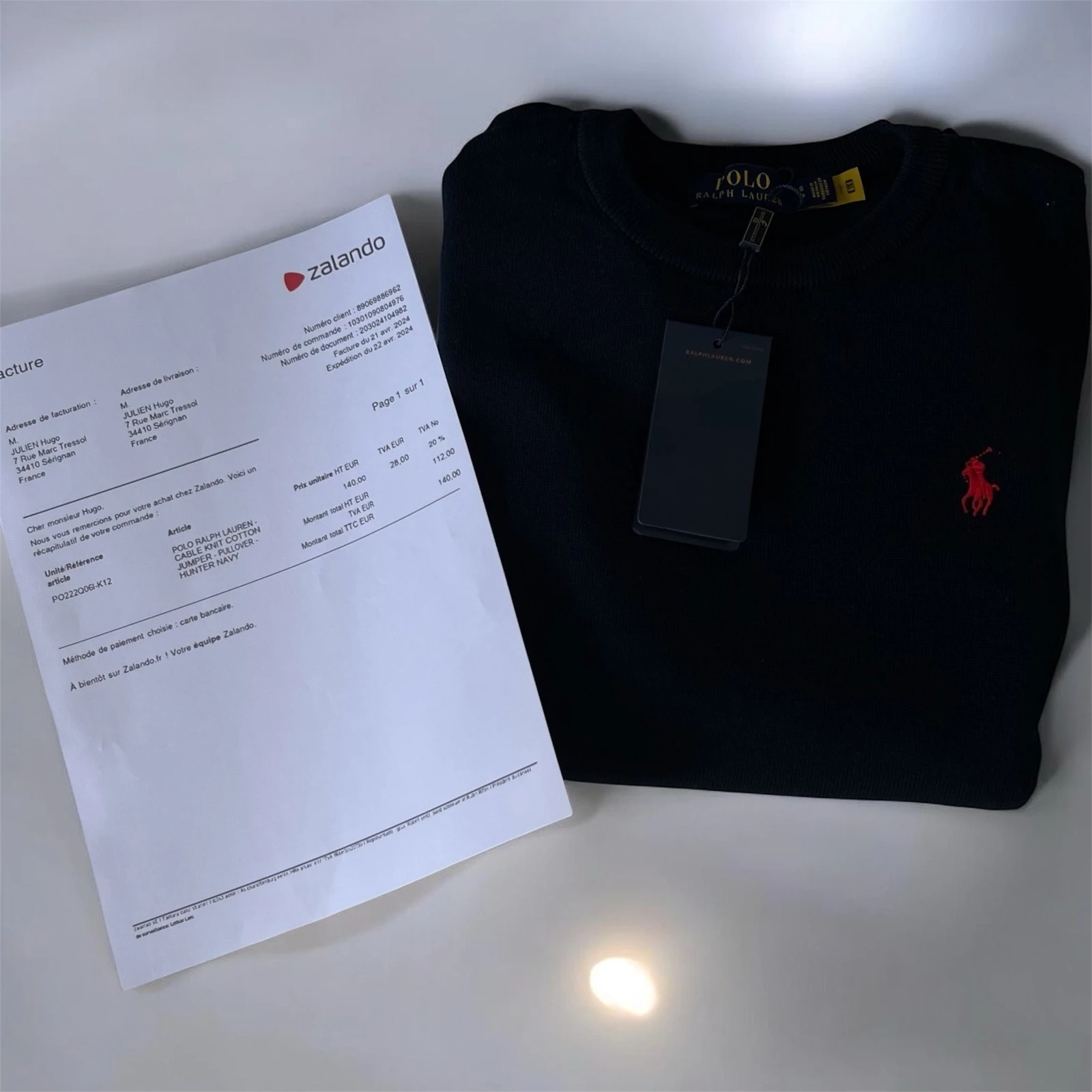 Jersey Ralph Lauren Rétro Vintage – photo 2